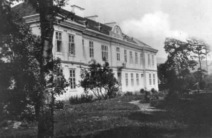 The old building of the hospital in Gheorgheni