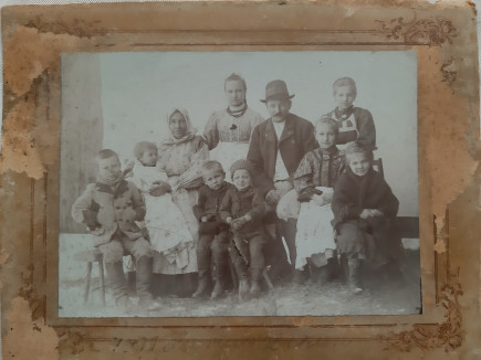 Fotografie de familie din 1913