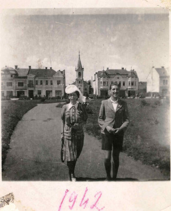 A főtér 1942-ben