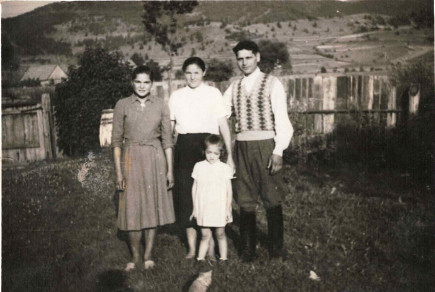 Polgár Antal és családja