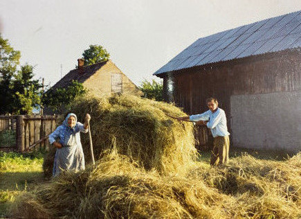 Szénacsinálás Szárhegyen