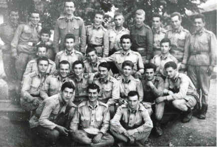 Lőrincz István katonai csoportképen