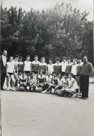 Női kosárcsapat 1959-ben