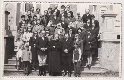 Kórus csoportkép - L. Ágota gyűjteménye