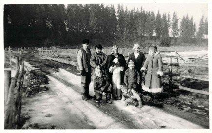 Kirándulás. Kicsi-Lok/Szilád-útja. Király Árpád családjának gyűjteménye