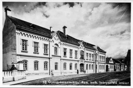 Római katolikus leánynevelő zárda 1930-as évek, szerző: ismeretlen