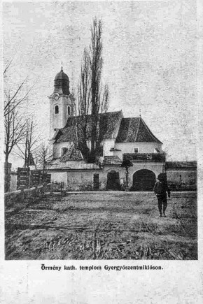 Gyergyószentmiklósi Örmény Katolikus templom 1940, szerző:ismeretlen