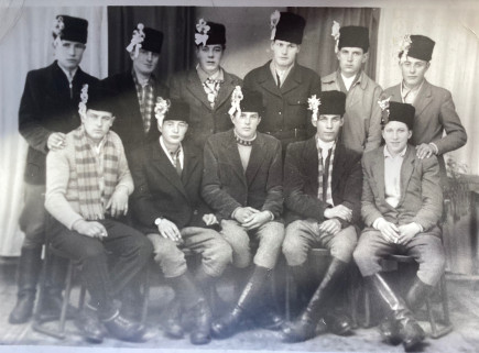 Bokrétás regruták, 1961, Gyergyóujfalu