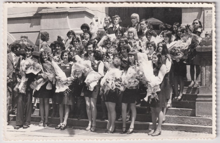 Ballagási csoportkép - MP amatőr fényképész hagyatéka