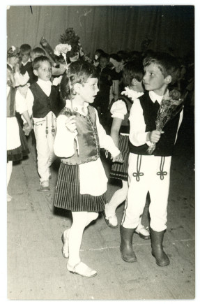 Óvodai évzáró ünnepély 1988-ban