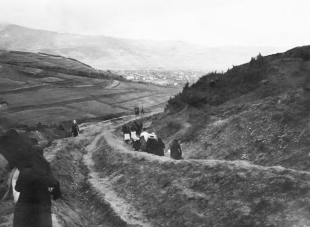Heading home from St. Anne’s Chapel