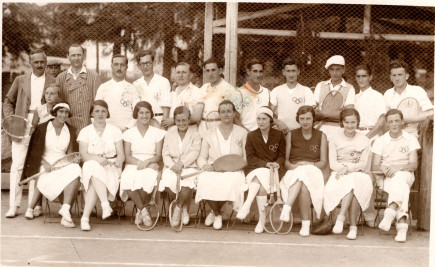 The Slovensko-Gyergyó tennis match, 1932