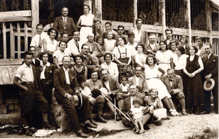 Slovensko – Gyergyó teniszverseny utáni gyilkostói kirándulás, 1932