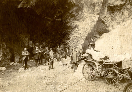 Vadászat után a Békási-szorosban, az 1910-es években